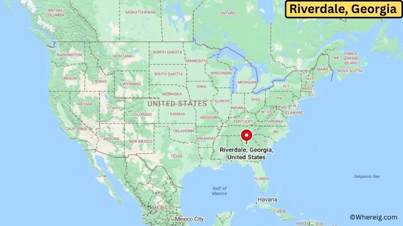 Where is Riverdale Located in Clayton County, Georgia