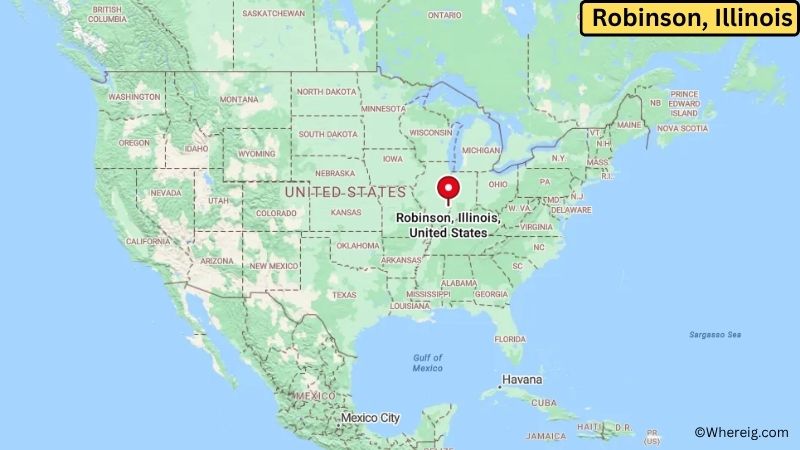 Where is Robinson Located in Crawford County, Illinois