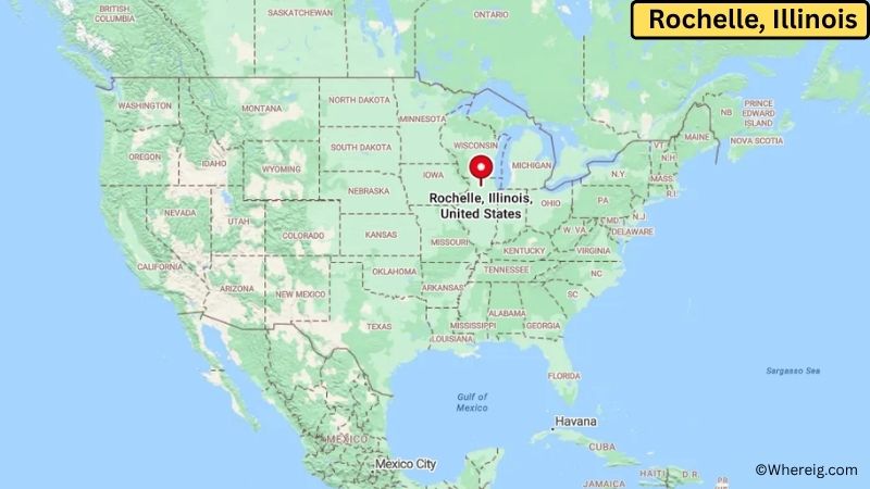 Where is Rochelle Located in Ogle County, Illinois