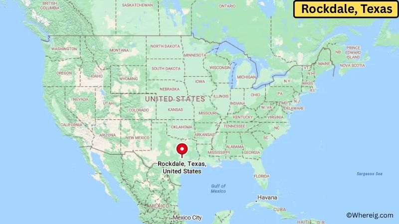 Where is Rockdale Located in Milam County, Texas