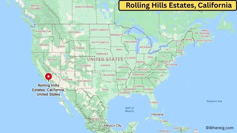 Where is Rolling Hills Estates Located in Los Angeles County, California