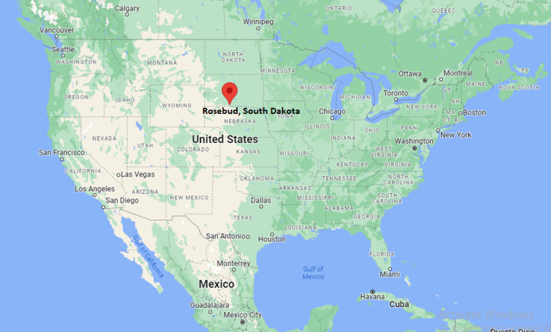 Where is Rosebud, South Dakota