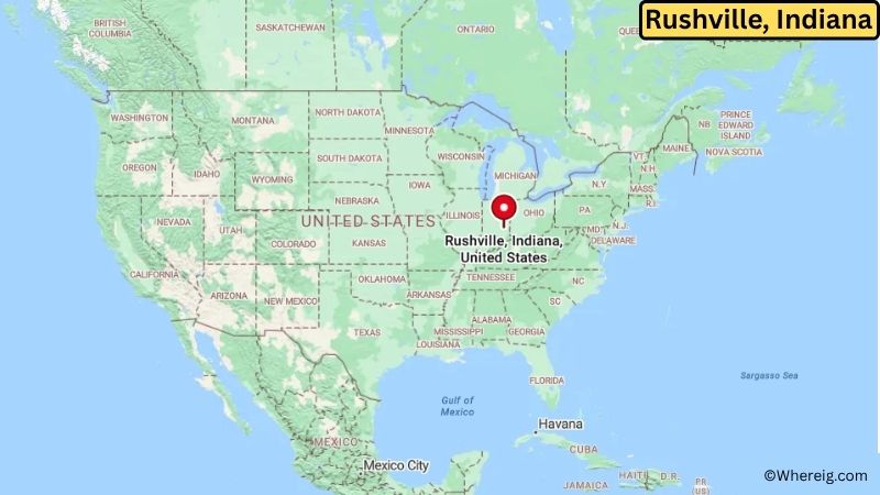 Where is Rushville Located in Rush County, Indiana
