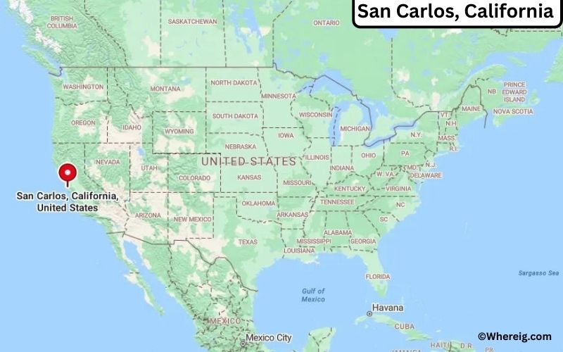 Where is San Carlos Located in San Mateo, California