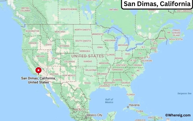 Where is San Dimas Located in Los Angeles, California