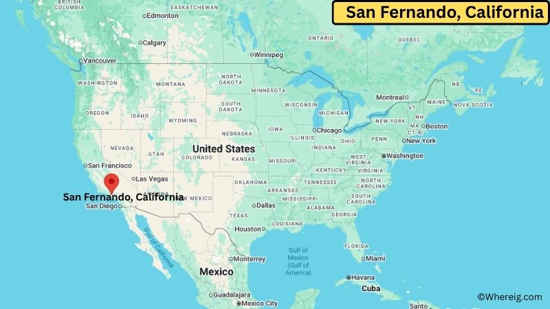 Where is San Fernando Located in Los Angeles County, California