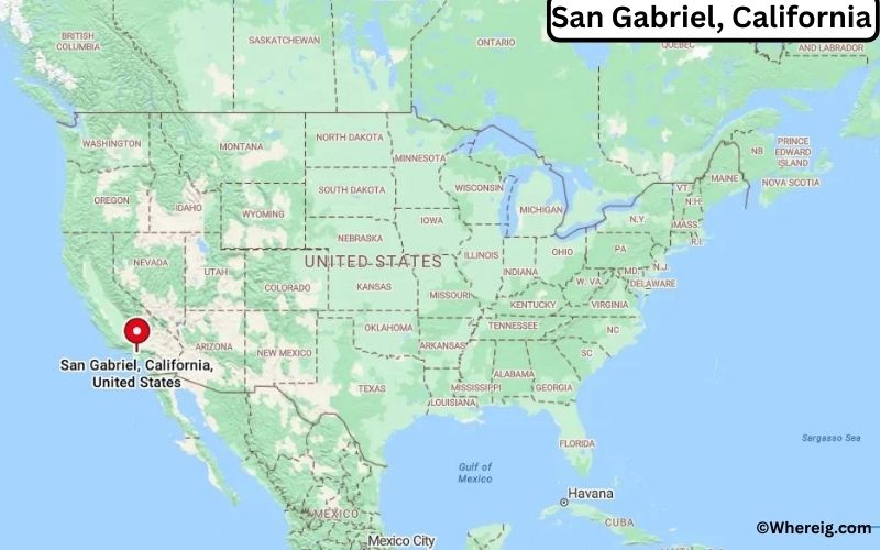 Where is San Gabriel Located in Los Angeles, California