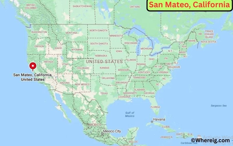 Where is San Mateo Located in San Mateo, California
