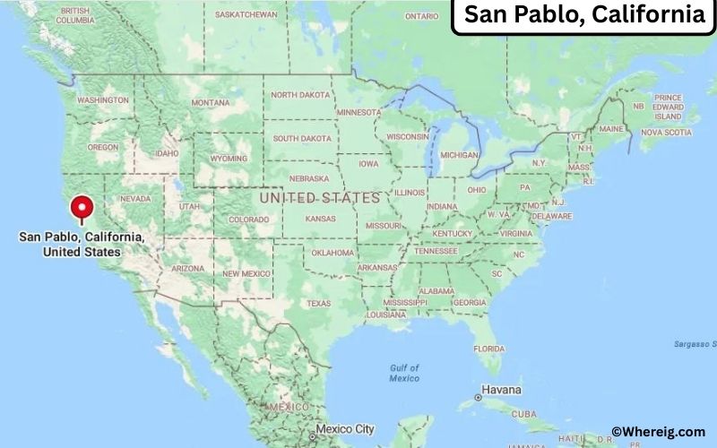 Where is San Pablo Located in Contra Costa, California