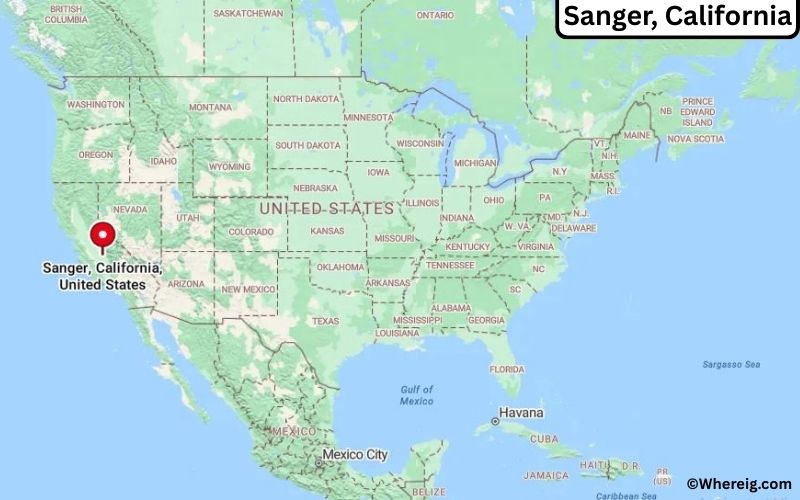 Where is Sanger Located in Fresno, California