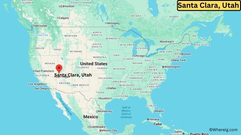 Where is Santa Clara Located in Washington County, Utah