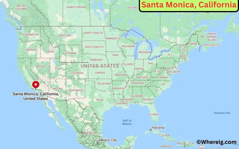 Where is Santa Monica Located in Los Angeles, California