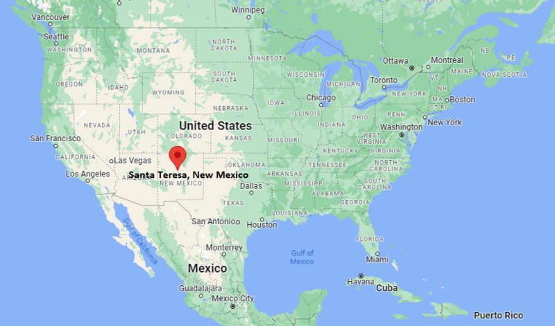 Where is Santa Teresa, New Mexico
