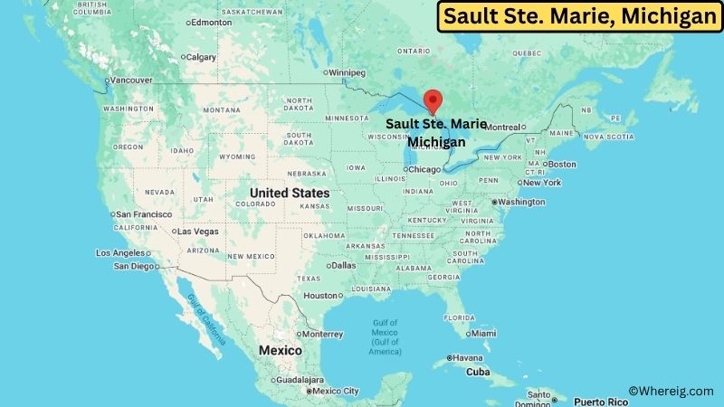 Where is Sault Ste. Marie Located in Chippewa County, Michigan
