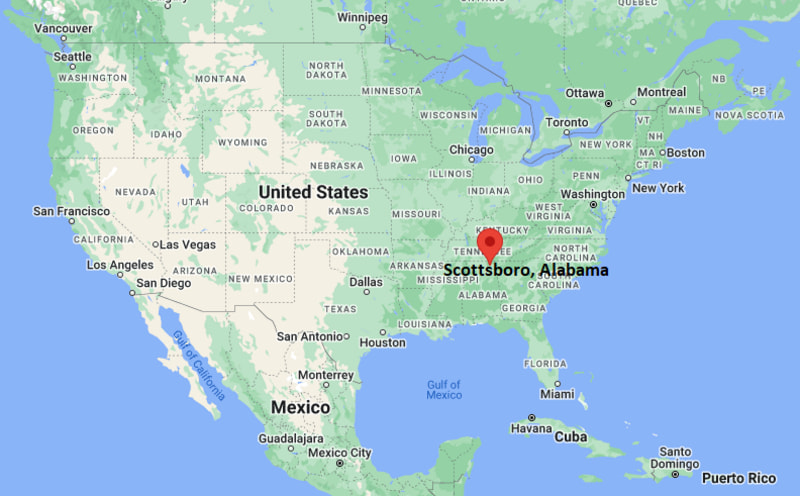 Where is Scottsboro, Alabama