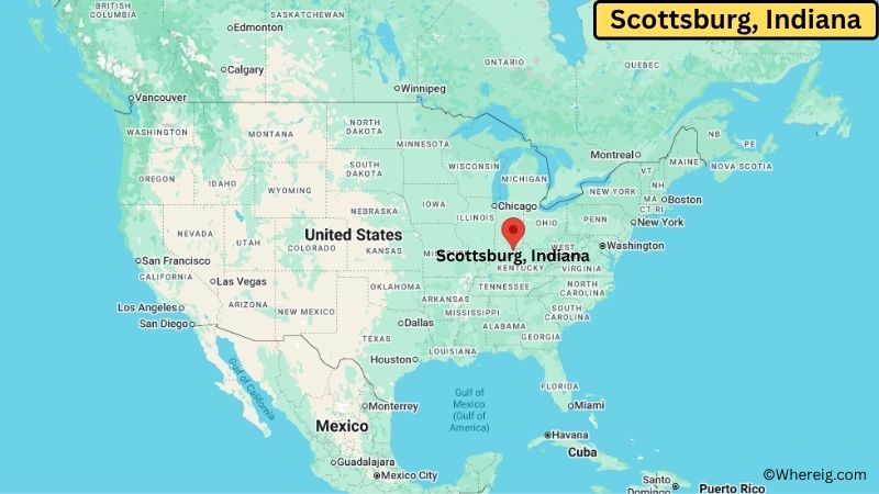 Where is Scottsburg Located in Scott County, Indiana