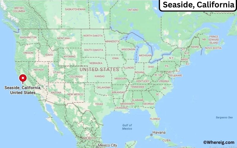 Where is Seaside Located in Monterey, California