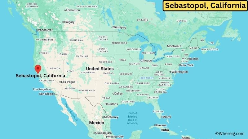 Where is Sebastopol Located in Sonoma County, California