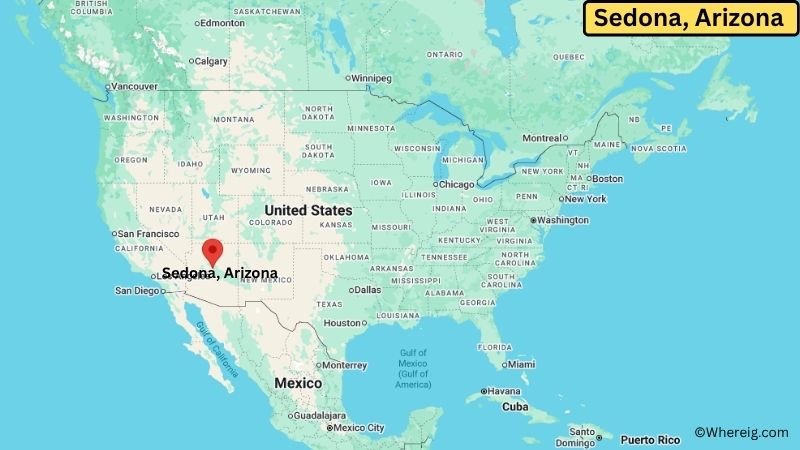 Where is Sedona Located in Yavapai County, Arizona