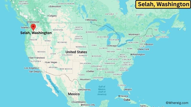 Where is Selah Located in Yakima County, Washington