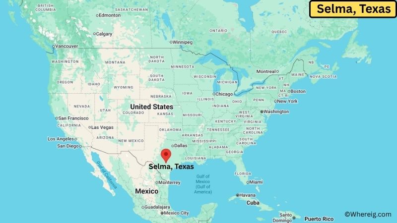 Where is Selma Located in Guadalupe County, Texas