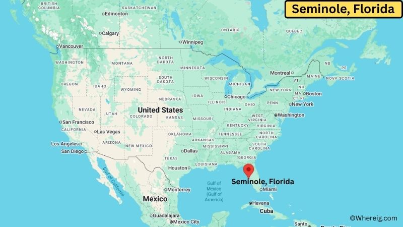 Where is Seminole Located in Pinellas County, Florida