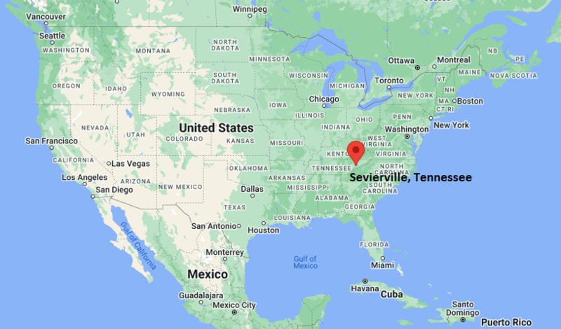 Where is Sevierville, Tennessee