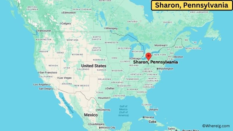 Where is Sharon Located in Mercer County, Pennsylvania