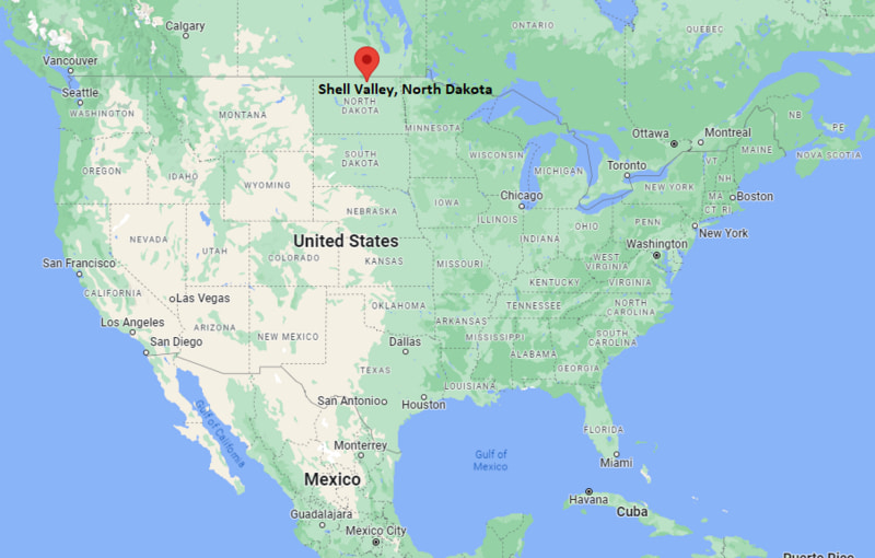 Where is Shell Valley, North Dakota
