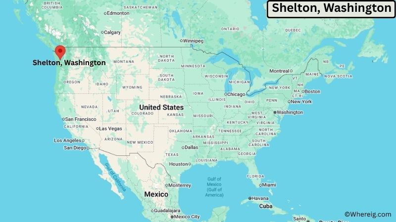 Where is Shelton Located in Mason County, Washington