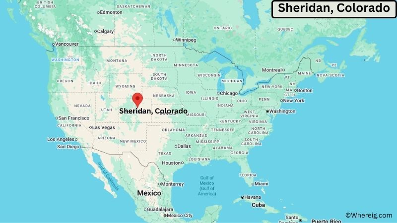 Where is Sheridan Located in Arapahoe County, Colorado