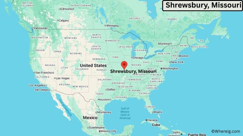 Where is Shrewsbury Located in St. Louis County, Missouri