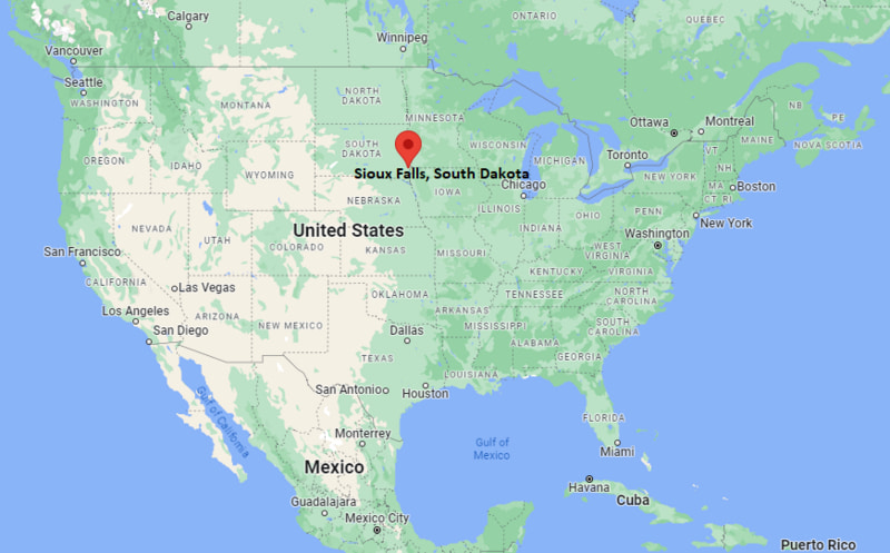 Where is Sioux Falls, South Dakota