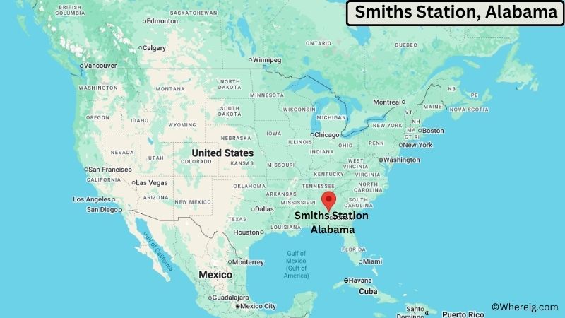 Where is Smiths Station Located in Lee County, Alabama