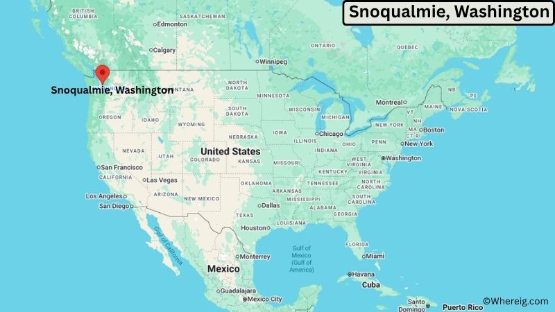 Where is Snoqualmie Located in King County, Washington