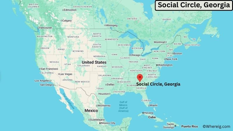 Where is Social Circle Located in Newton County, Georgia