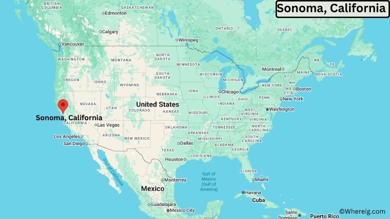 Where is Sonoma Located in Sonoma County, California