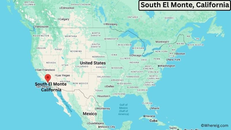 Where is South El Monte Located in Los Angeles County, California