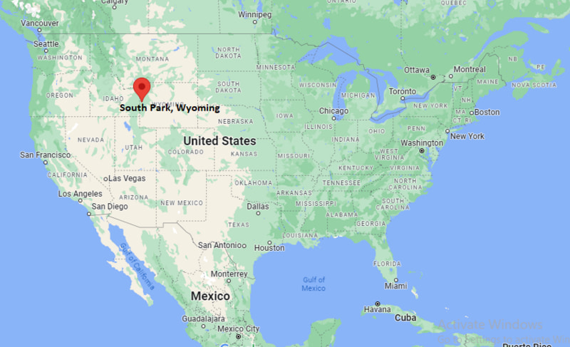 Where is South Park, Wyoming