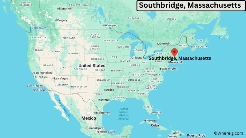 Where is Southbridge Located in Worcester County, Massachusetts