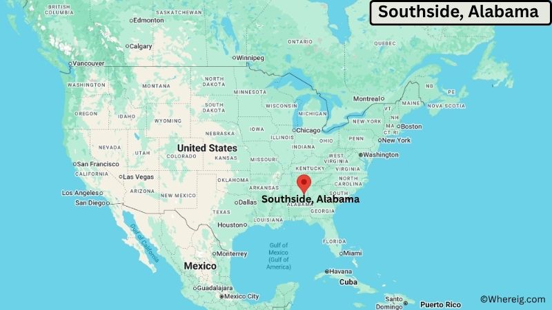 Where is Southside Located in Etowah County, Alabama