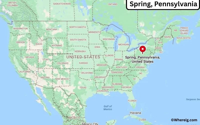 Where is Spring, Pennsylvania