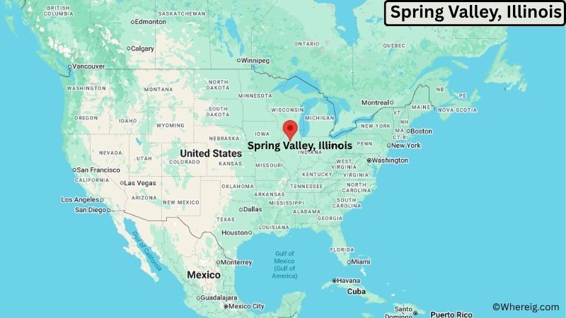Where is Spring Valley Located in Bureau County, Illinois