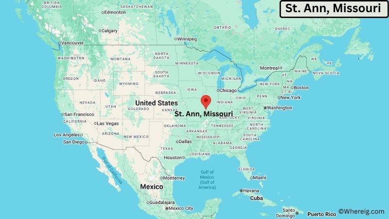Where is St. Ann Located in St. Louis County, Missouri