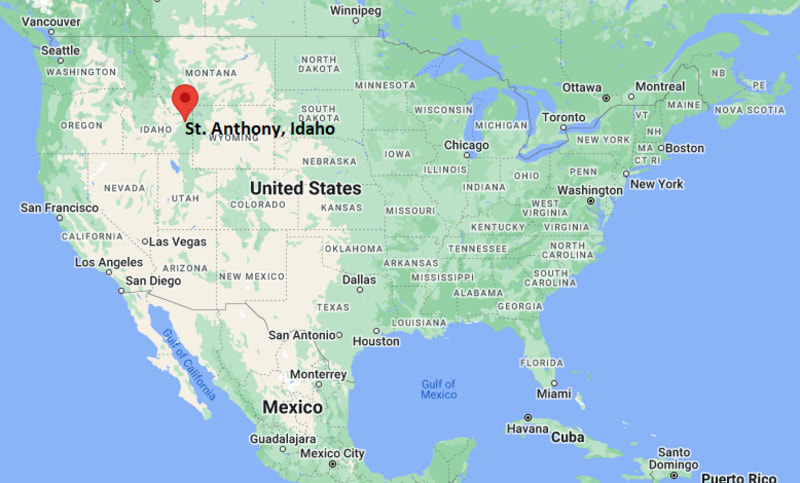 Where is St. Anthony, Idaho