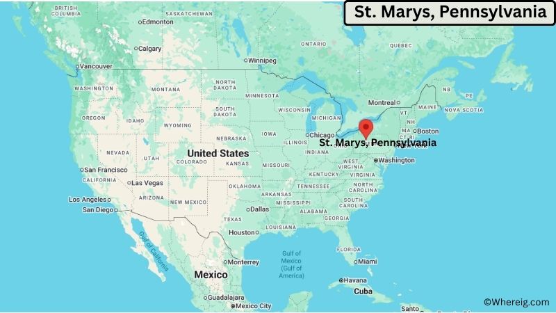 Where is St. Marys Located in Elk County, Pennsylvania