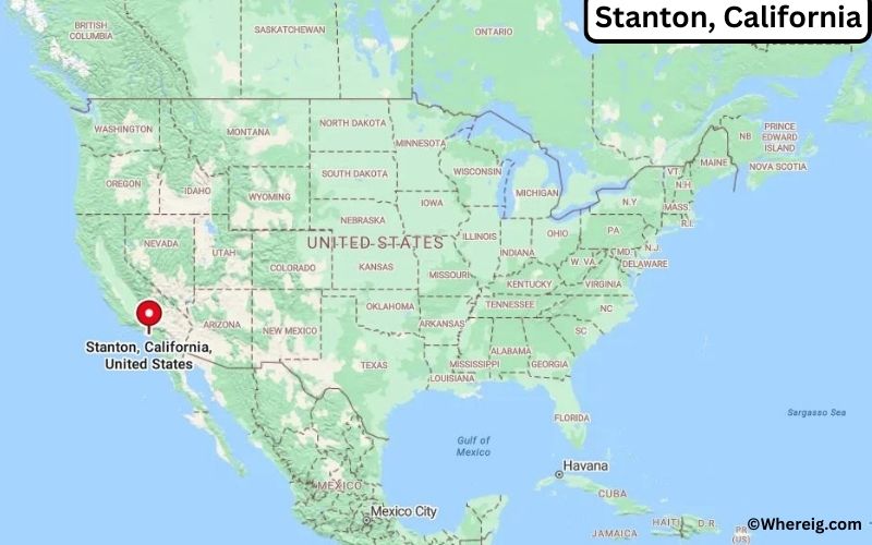 Where is Stanton Located in Orange, California