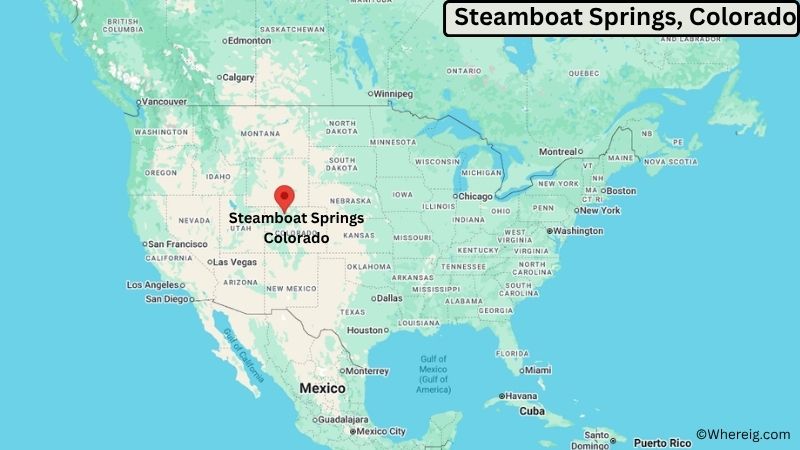 Where is Steamboat Springs Located in Routt County, Colorado