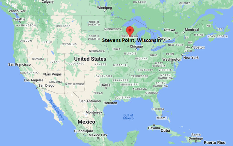 Where is Stevens Point, Wisconsin