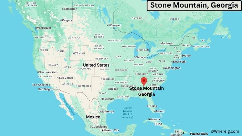 Where is Stone Mountain Located in DeKalb County, Georgia